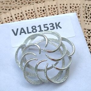 Sarah Coventry Silver Brooch